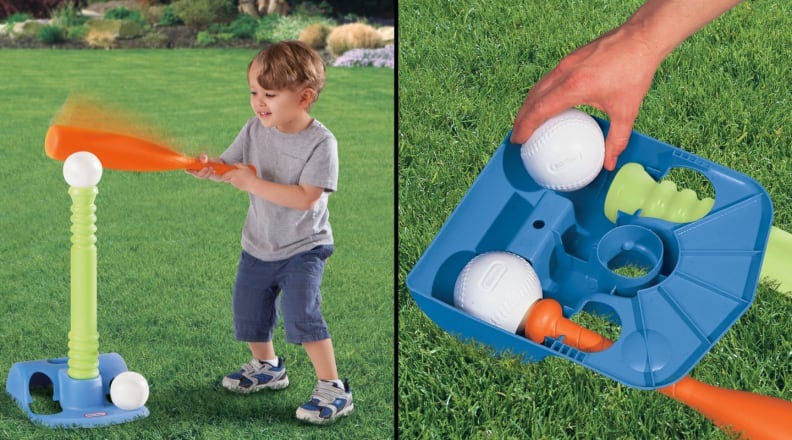 little tikes t ball set pink
